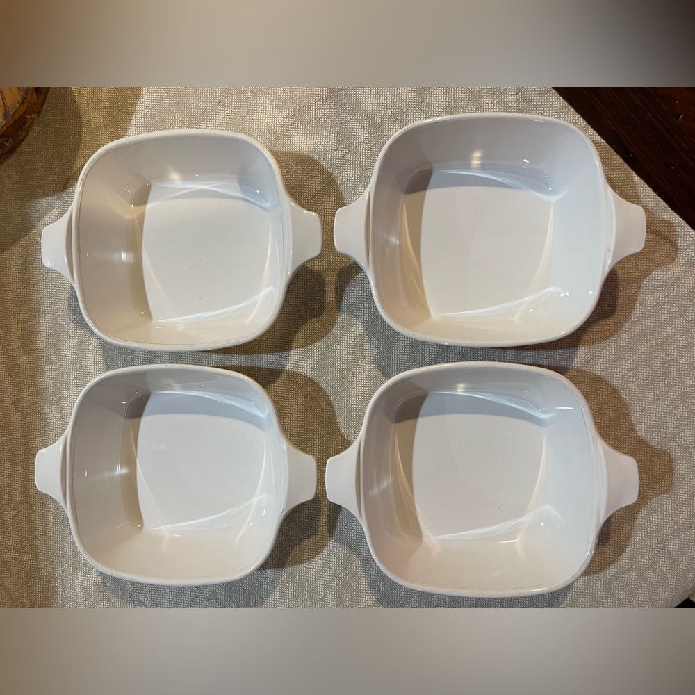 Corning Ware Spice of Life P-41-B Petite Pan Casserole Dishes Set of Four